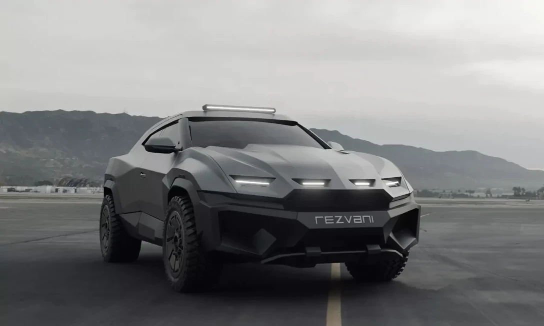 The world's fastest armored car: the Rezvani Knight based on the Lamborghini Urus