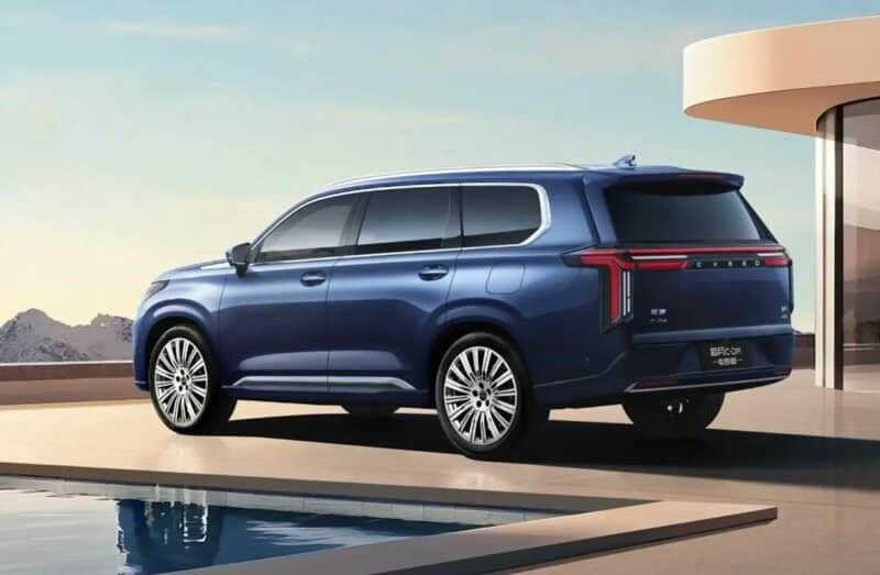 Новий Chery Exeed VX C-DM: 5-метровий гібридний позашляховик із запасом ходу 1300 км