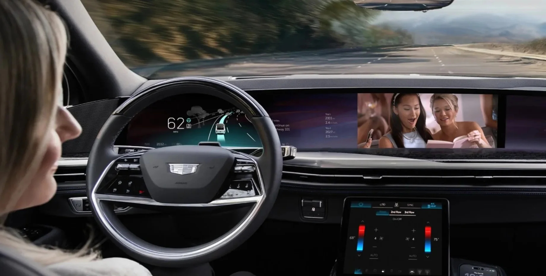 The Cadillac Escalade IQ 2028 will get level-3 autopilot: the driver will be able to watch movies at the wheel