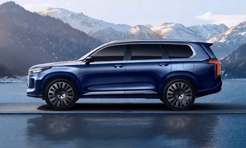 Новий Chery Exeed VX C-DM: 5-метровий гібридний позашляховик із запасом ходу 1300 км