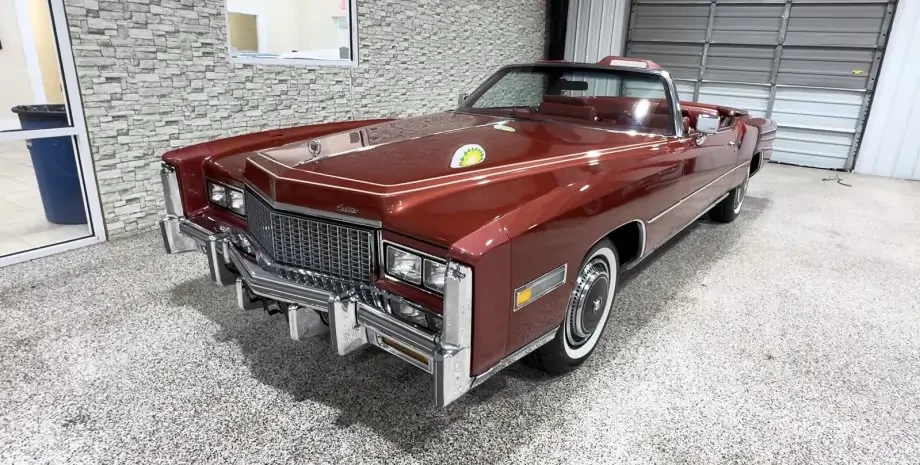 Легендарний Cadillac Eldorado 70-х років з мінімальним пробігом: розкішний автомобіль для колекціонерів