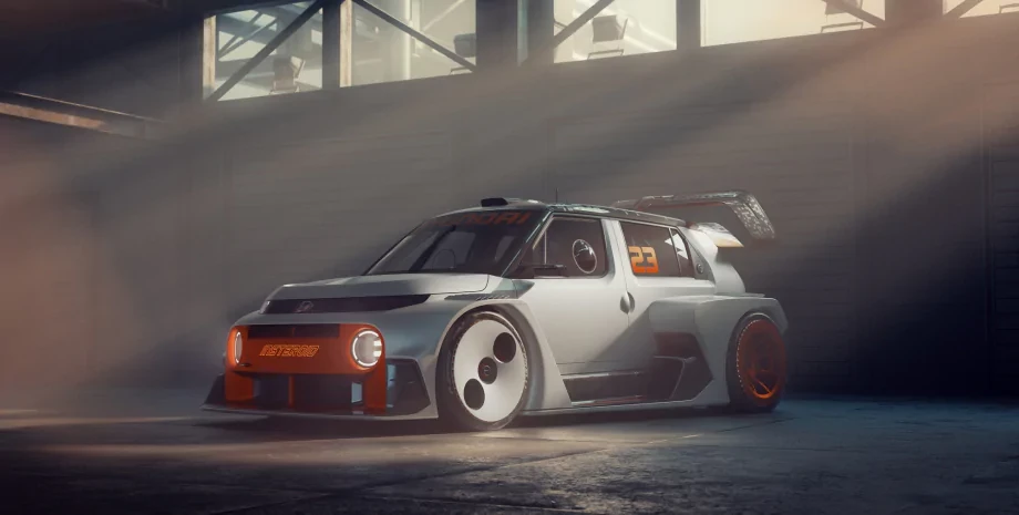 Hyundai Insteroid: a budget electric crossover turned into an extravagant sports car