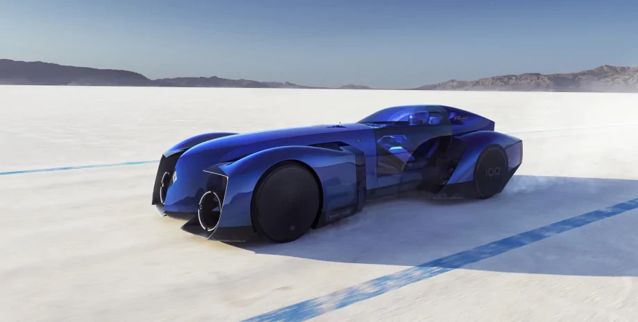 Renault Filante Record 2025: Електричний болід у стилі Бетмобіля з ручним керуванням