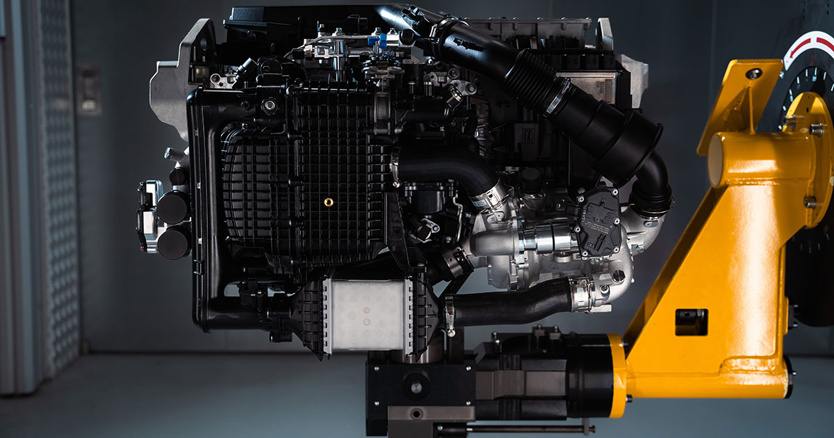 BMW hydrogen fuel-cell module