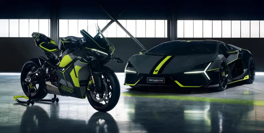 Новый мотоцикл Lamborghini и Ducati: эксклюзивный супербайк Panigale V4