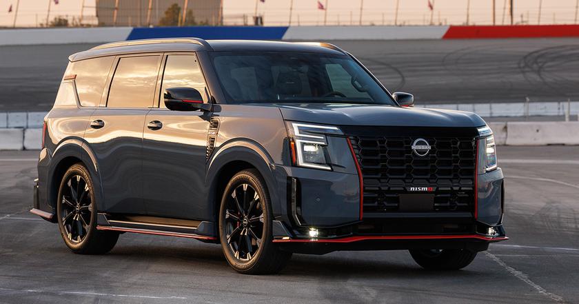 The 2026 Nissan Armada NISMO — a powerful SUV with a 460-hp twin-turbo V6 unveiled in the USA
