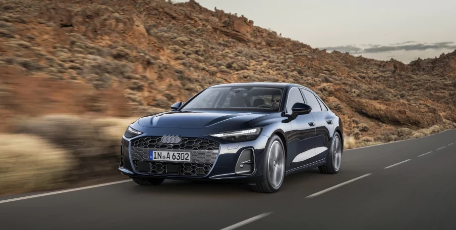 The new 2025 Audi A6: an updated sedan with aerodynamics, digital technology and a mild hybrid