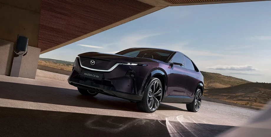 Mazda представила технологичного и доступного конкурента Tesla Model Y для Европы: что известно о новом CX-6e