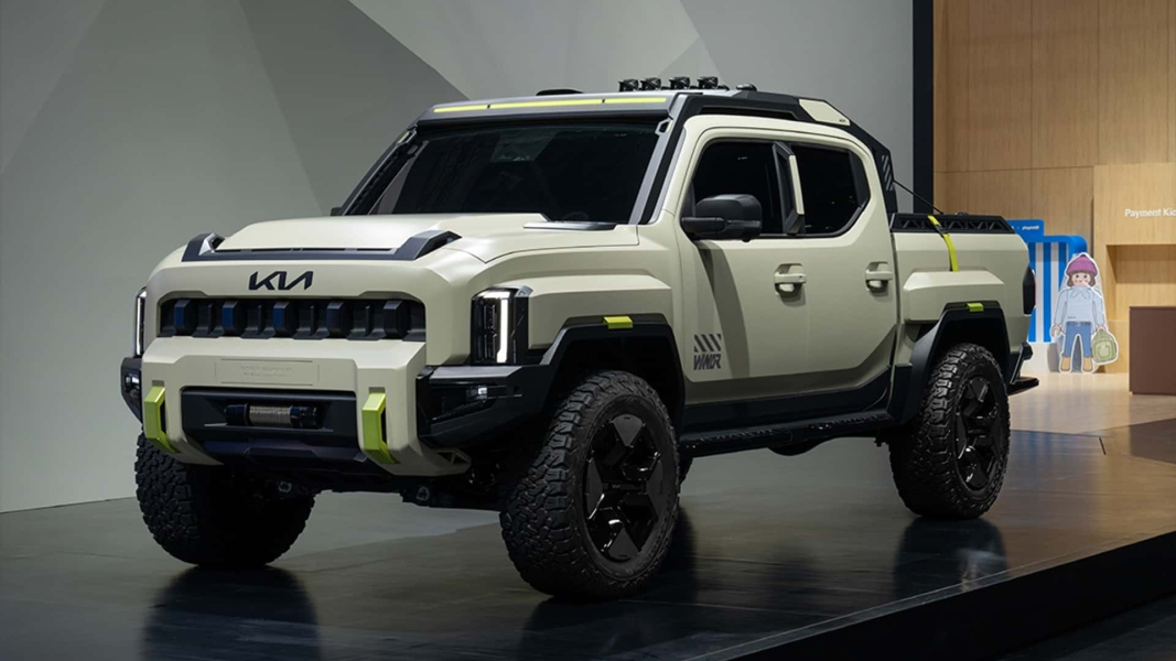 Kia Tasman WKNDR, Kia Tasman, пикап Kia, новый Kia Tasman, Kia Tasman