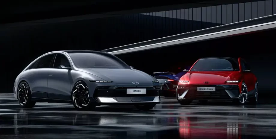 New Hyundai electric cars: the updated Ioniq 6 sedan and the second-generation Nexo crossover