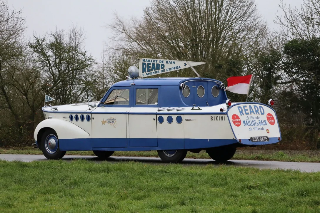 Унікальний Packard Super Eight 1937 року: сухопутна яхта від творця бікіні на аукціоні Artcurial