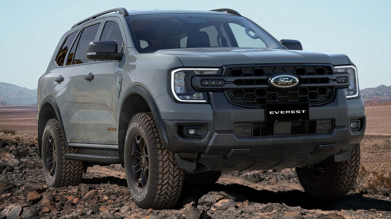 Представлен мощный внедорожник Ford Everest Tremor 2024 с усовершенствованной подвеской