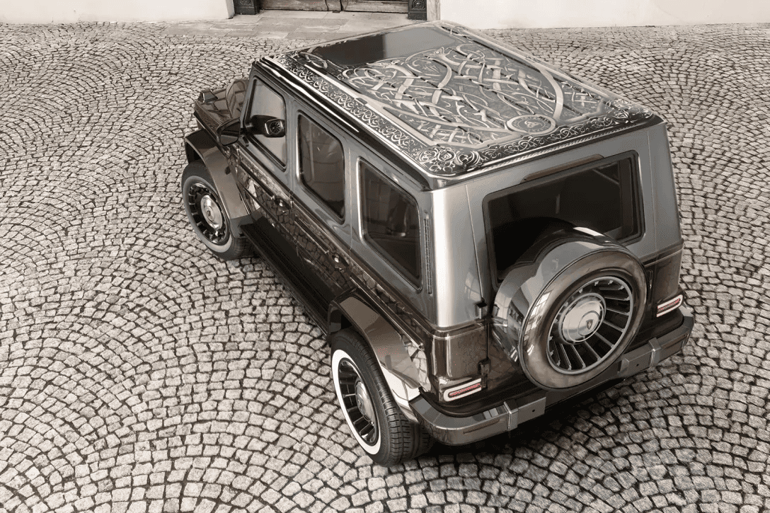 Роскошный охотничий Mercedes G-Viking: эксклюзивный «Гелик» с золотым оружием