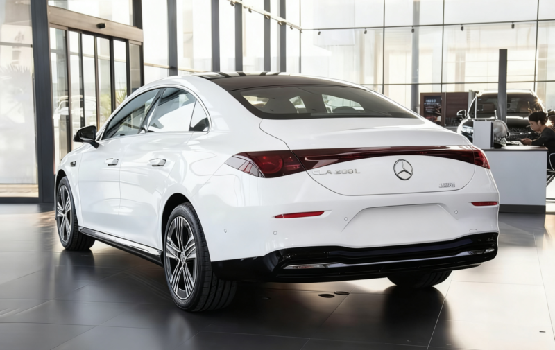 Mercedes-Benz has unveiled the new CLA EV in China: a longer wheelbase and a range of up to 866 km