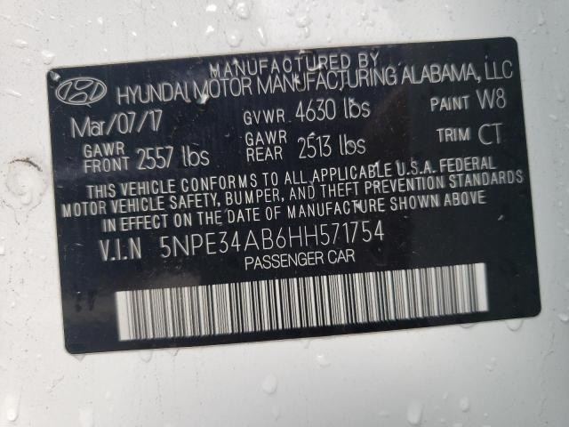 2017 HYUNDAI SONATA SPORT 2017 HYUNDAI SONATA SPORT